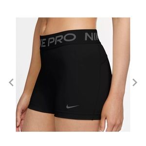 Nike Pro 3” Shorts - Size L, Black, NWOT